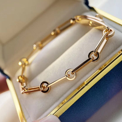[LuckyStar]KETTENARMBAND KLEINES MODELL DIAMANT