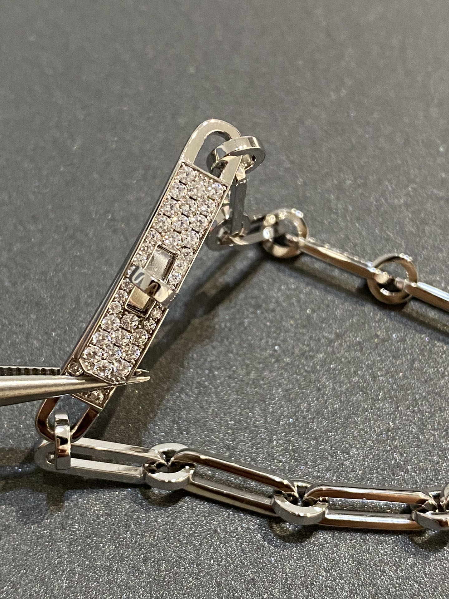 [LuckyStar]KETTENARMBAND KLEINES MODELL DIAMANT