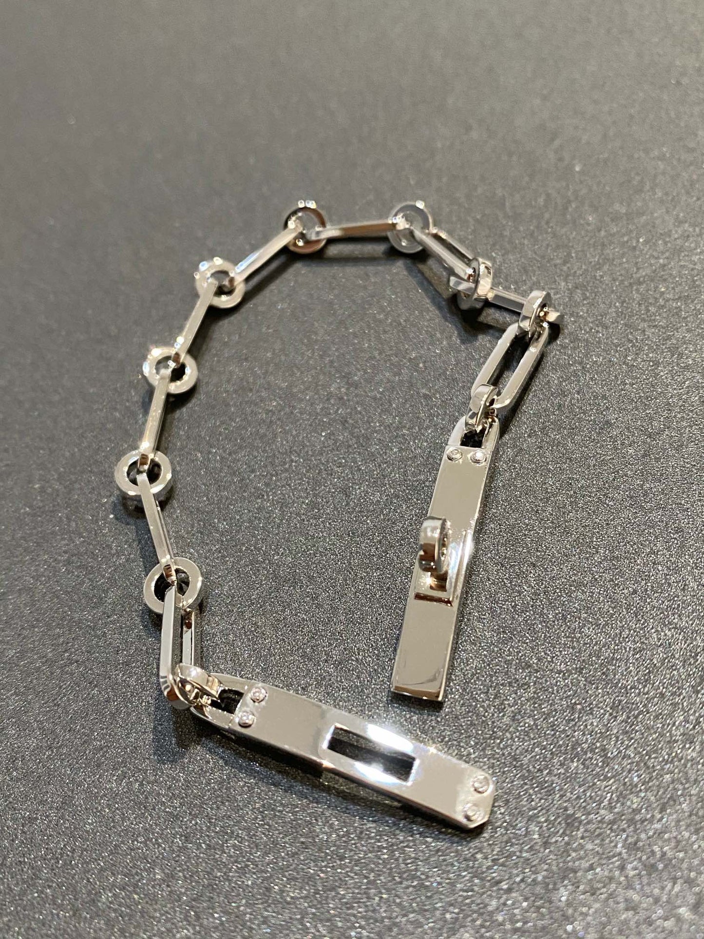 [LuckyStar]KETTENARMBAND KLEINES MODELL DIAMANT