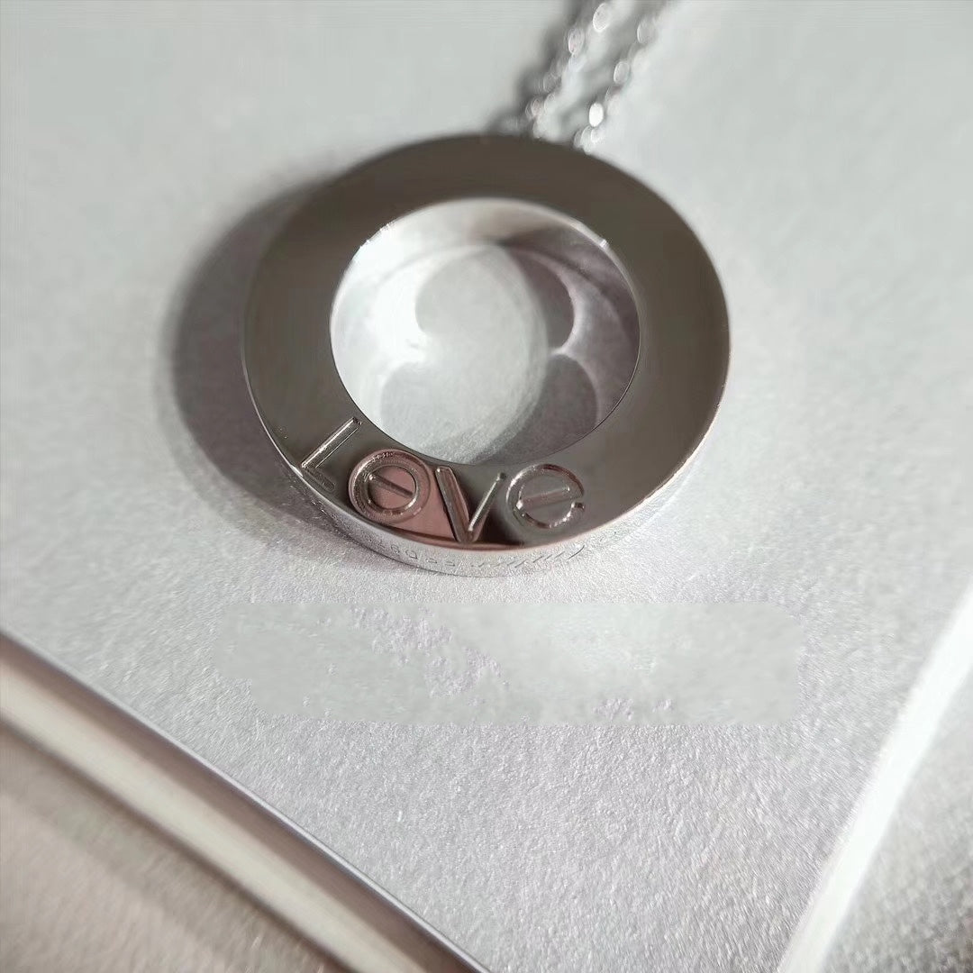 [LuckyStar] LIEBESHALSKETTE VERSTELLBAR SILBER