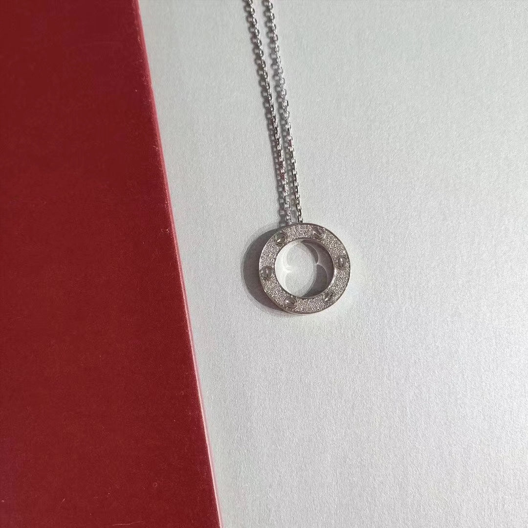 [LuckyStar] LIEBESHALSKETTE VERSTELLBAR SILBER
