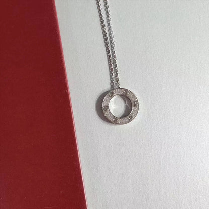 [LuckyStar] LIEBESHALSKETTE VERSTELLBAR SILBER
