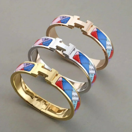 [LuckyStar]H-ARMBAND GEPUNKTETER RAND 12MM