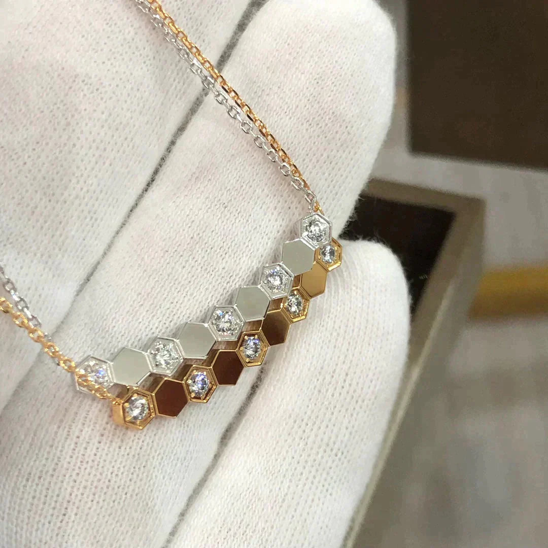 [LuckyStar] BIENENLIEBE HALSKETTE DIAMANT