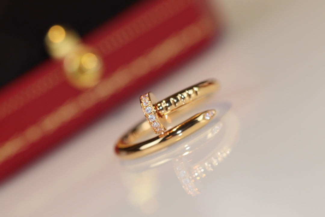 [LuckyStar]JUSTE RING 2,65 MM GOLD DIAMANT