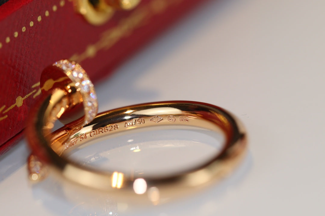 [LuckyStar]JUSTE RING 2,65 MM GOLD DIAMANT