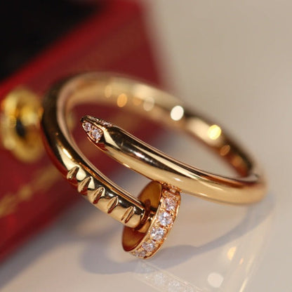 [LuckyStar]JUSTE RING 2,65 MM GOLD DIAMANT