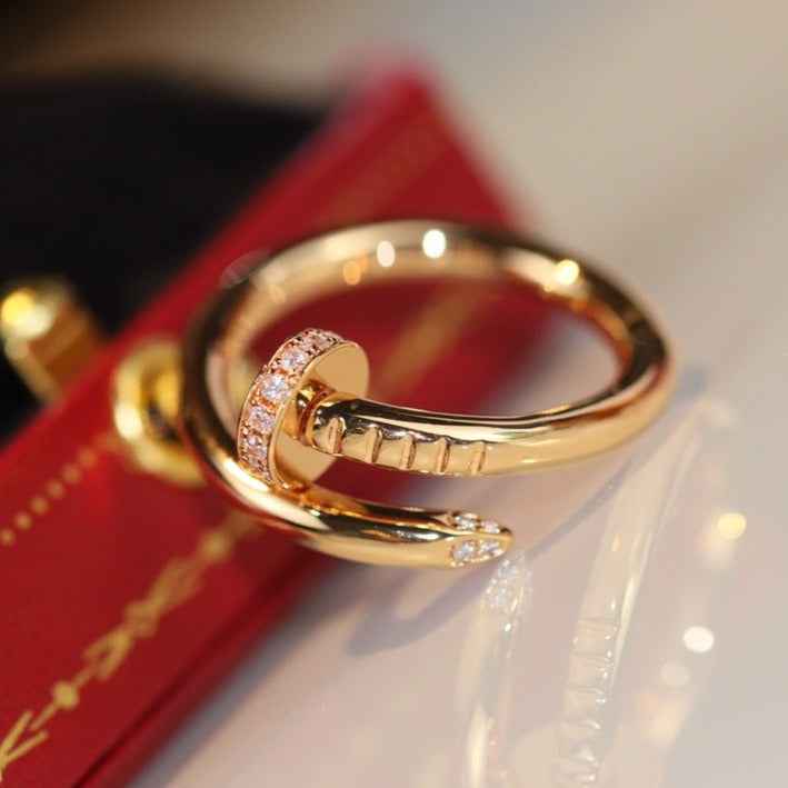 [LuckyStar]JUSTE RING 2,65 MM GOLD DIAMANT