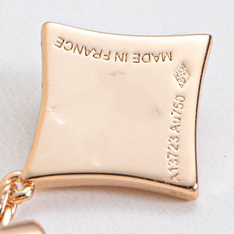 [LuckyStar]STAR DIAMANTEN OHRRINGE GOLD