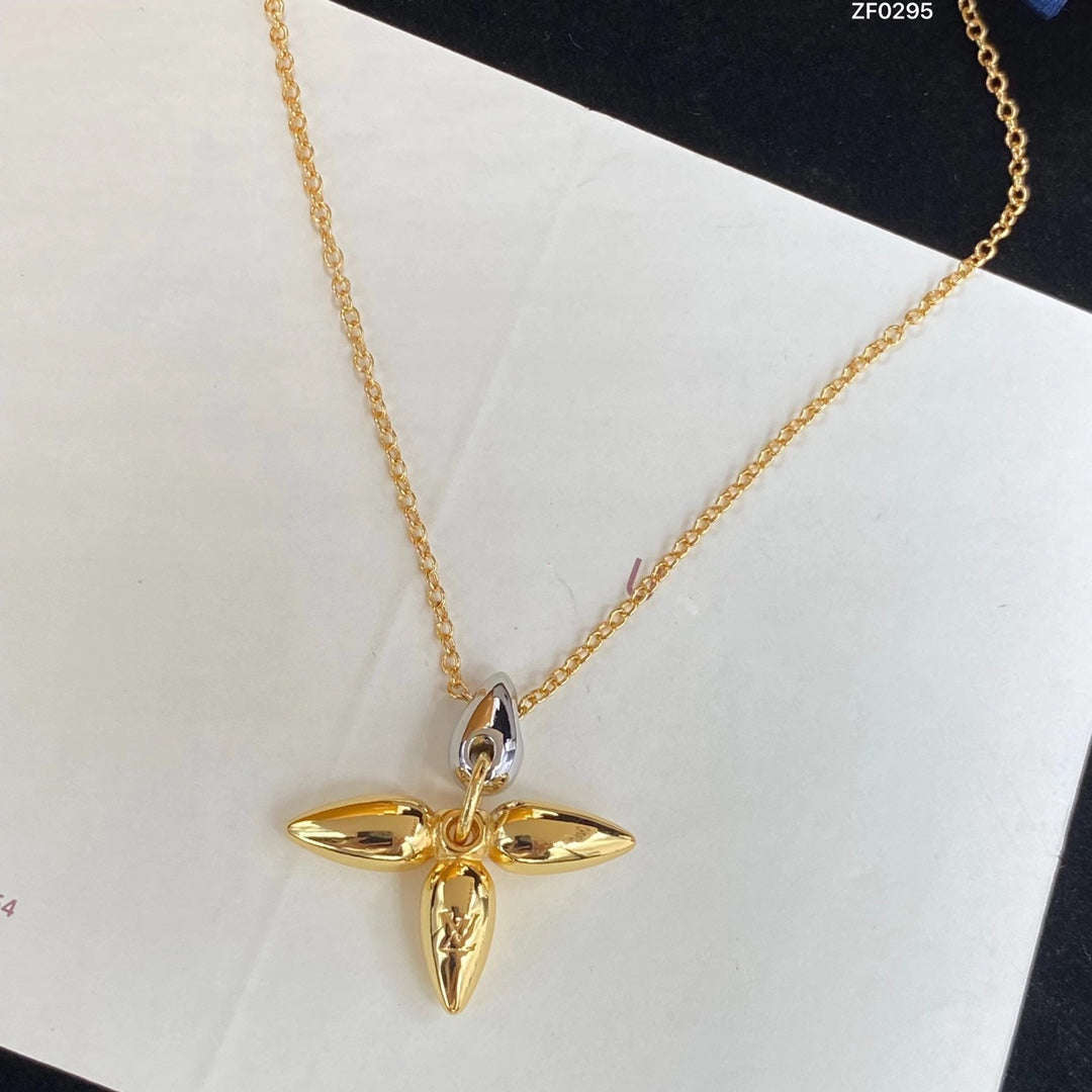 [LuckyStar] LOUISETTE ANHÄNGER GOLD HALSKETTE