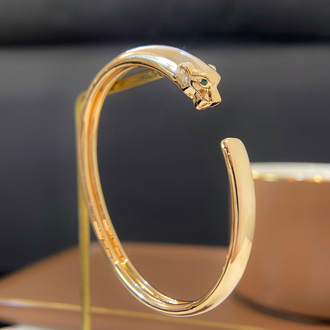 [LuckyStar] PANTHERE GOLD OFFENES ARMBAND