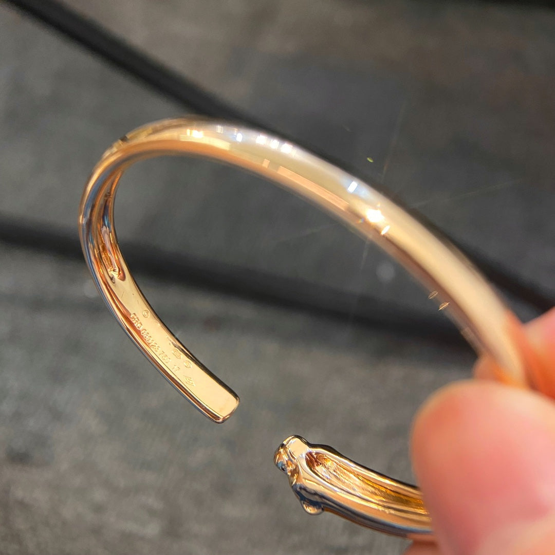 [LuckyStar] PANTHERE GOLD OFFENES ARMBAND
