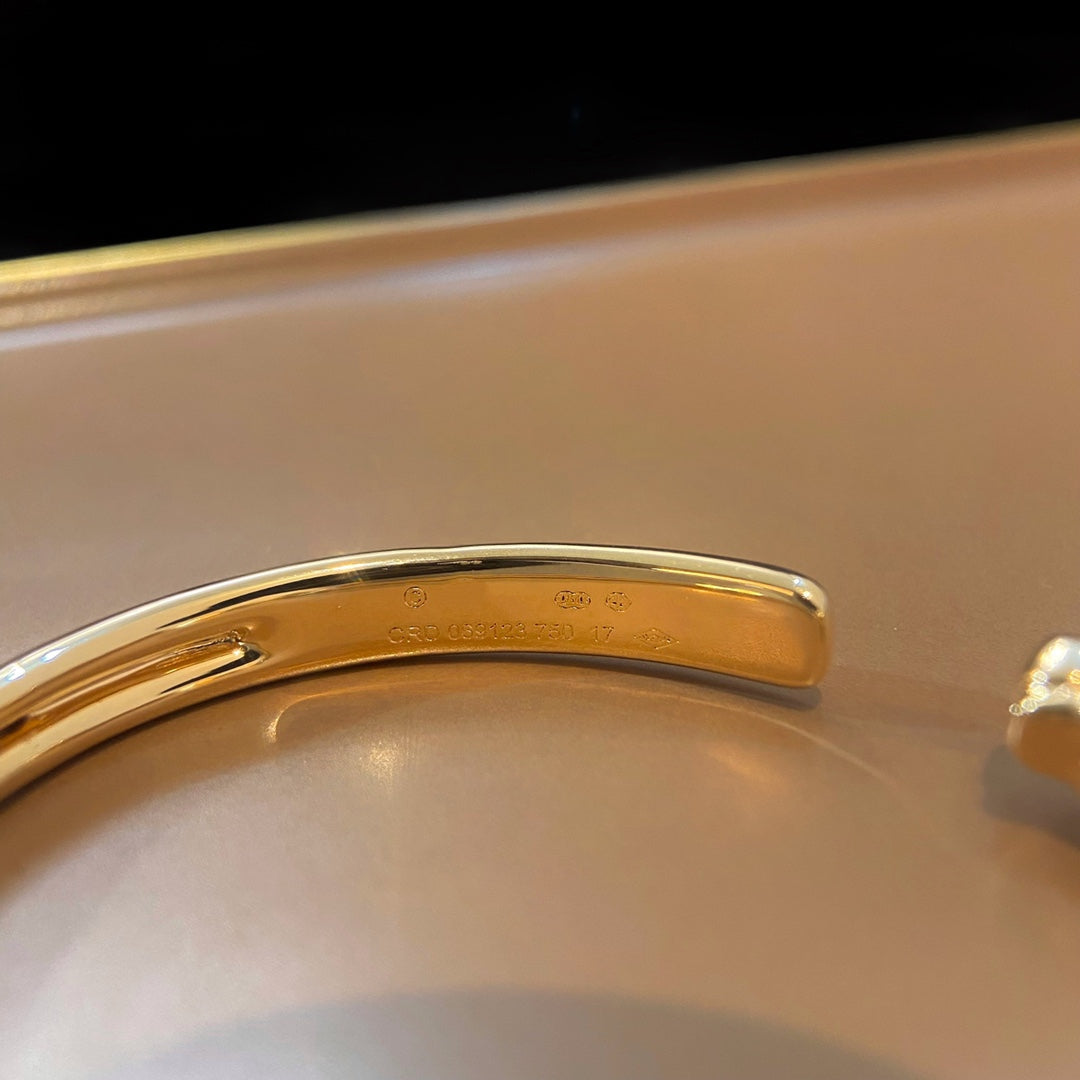 [LuckyStar] PANTHERE GOLD OFFENES ARMBAND