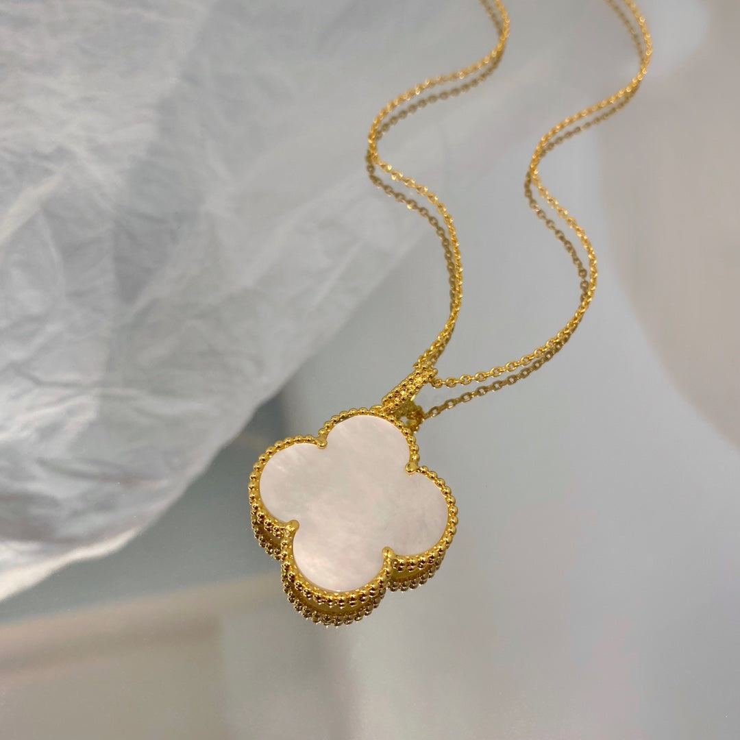 [LuckyStar]CLOVER 25MM MOP GROSSE ANHÄNGERKETTE