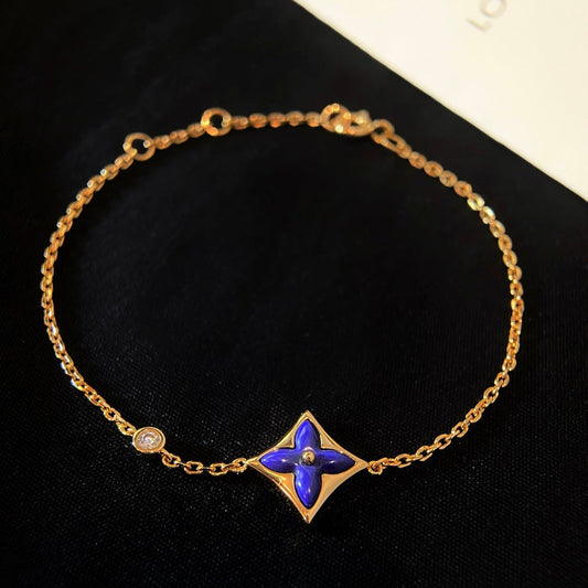 [LuckyStar]COLOR STAR ROSA GOLD DIAMANT ARMBAND