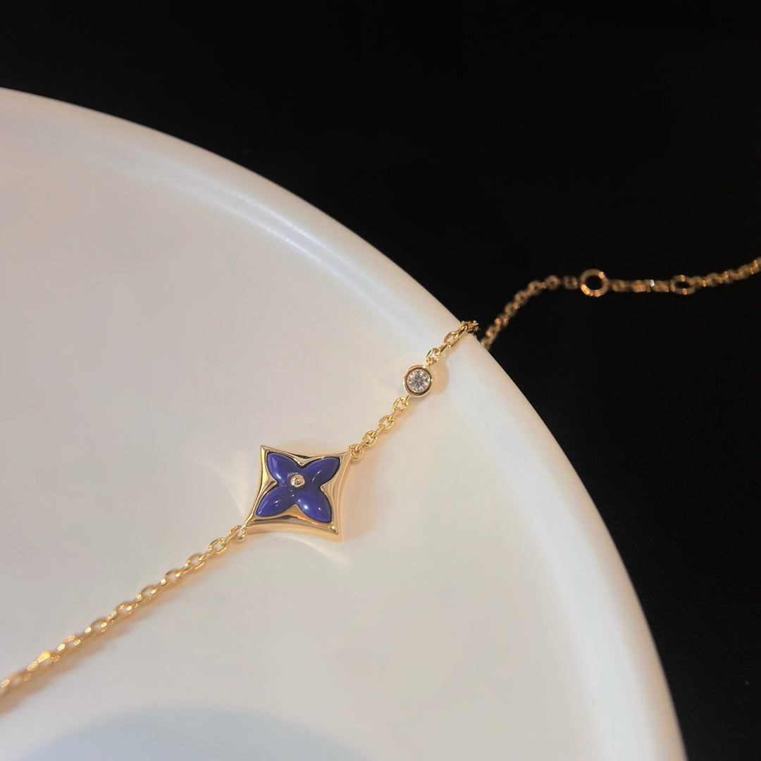 [LuckyStar]COLOR STAR ROSA GOLD DIAMANT ARMBAND