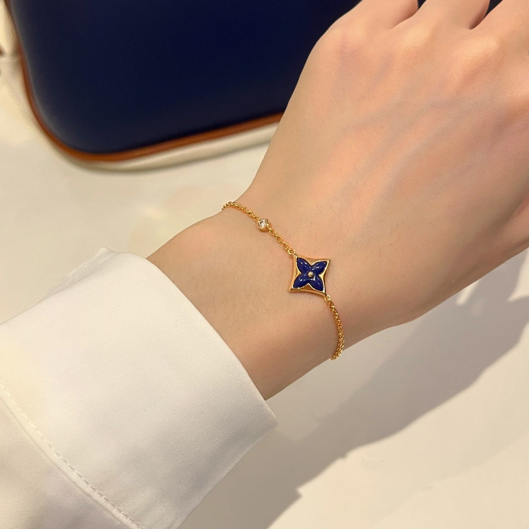 [LuckyStar]COLOR STAR ROSA GOLD DIAMANT ARMBAND