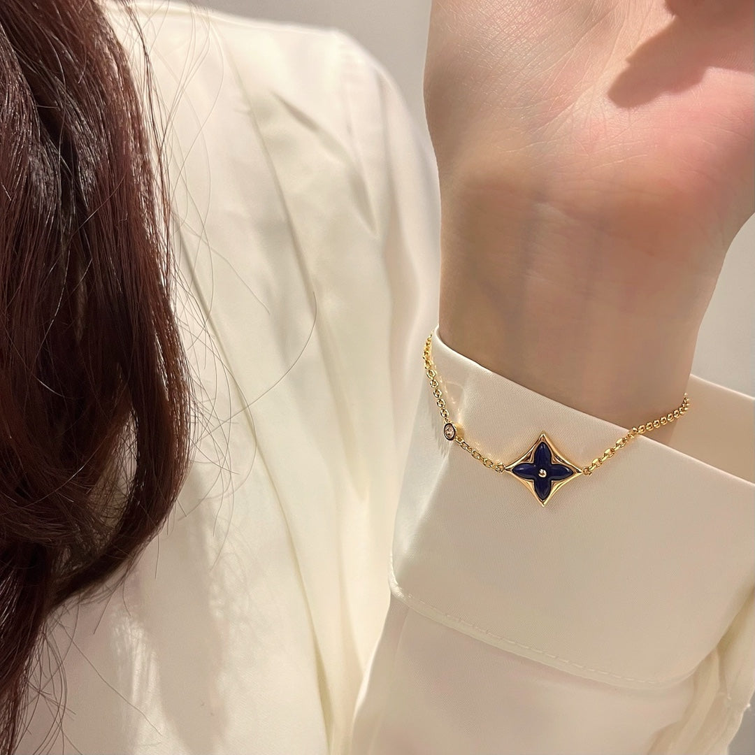 [LuckyStar]COLOR STAR ROSA GOLD DIAMANT ARMBAND