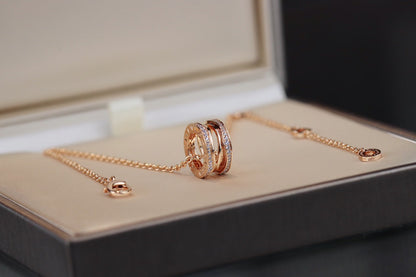 [LuckyStar]ZERO 1 ROSA GOLD HALSKETTE