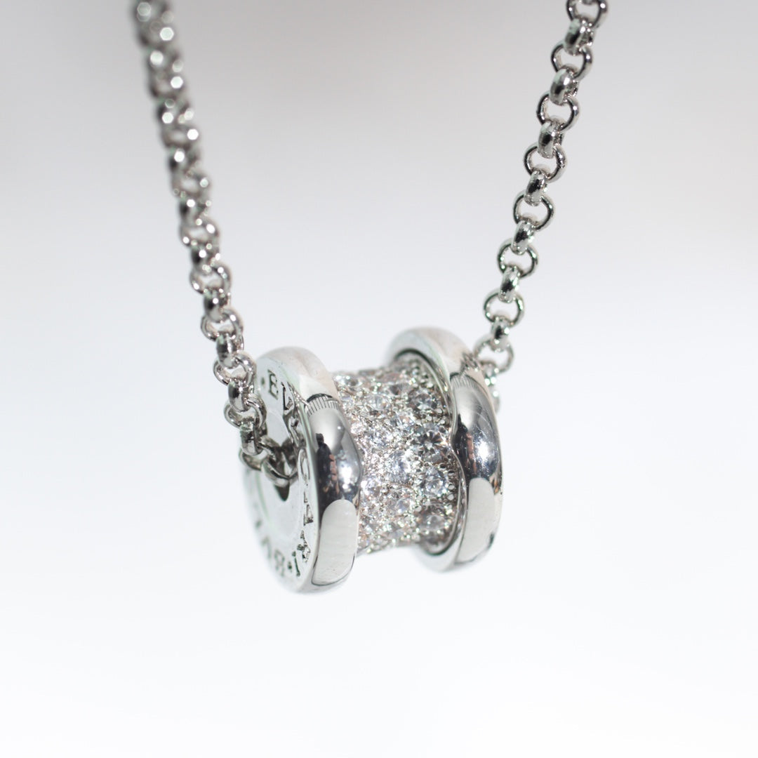 [LuckyStar]ZERO 1 SILBERNE DIAMANT-HALSKETTE