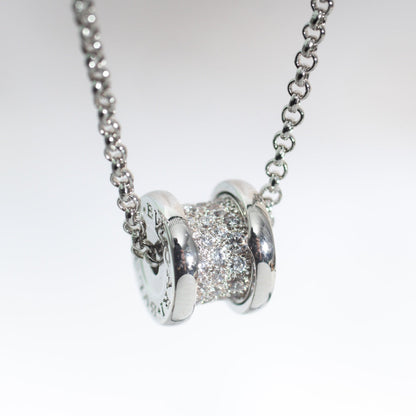 [LuckyStar]ZERO 1 SILBERNE DIAMANT-HALSKETTE