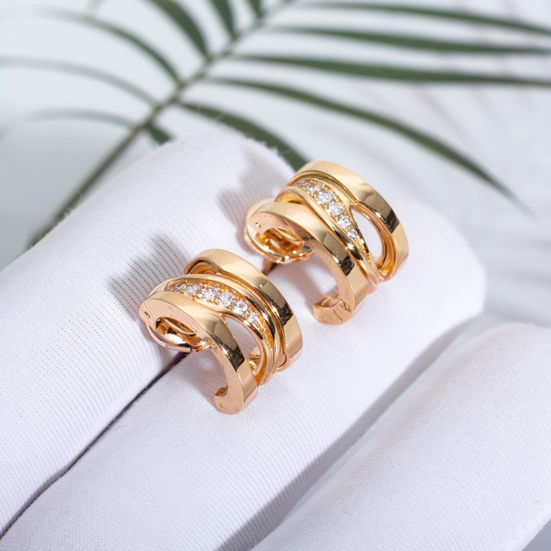 [LuckyStar]ZERO 1 ROTGOLD DIAMANTEN OHRRINGE