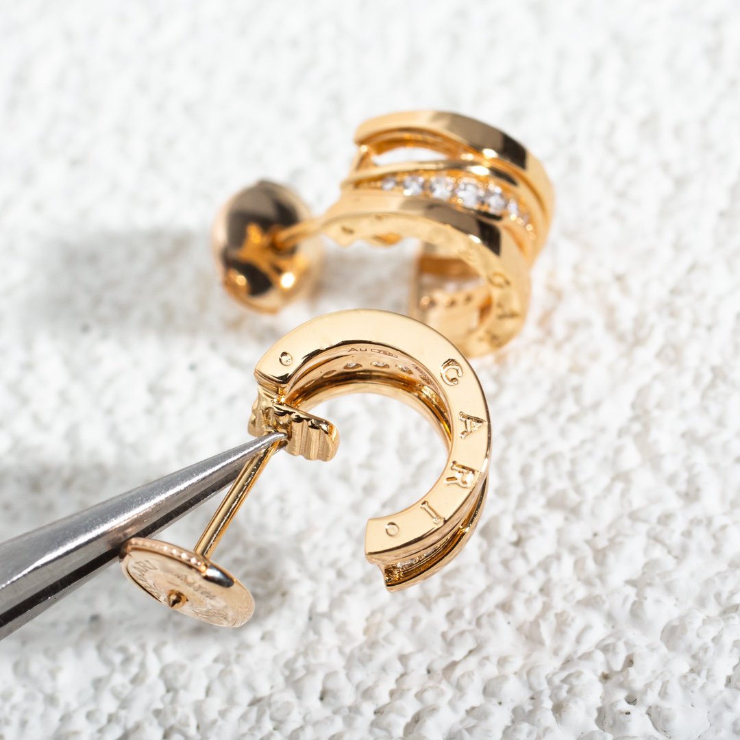 [LuckyStar]ZERO 1 ROTGOLD DIAMANTEN OHRRINGE