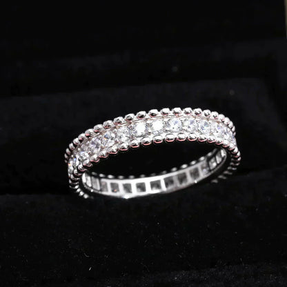 [LuckyStar]PERLEE DIAMANT SILBERRING