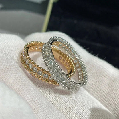 [LuckyStar] PERLEE DIAMANT ROSÉGOLDRING