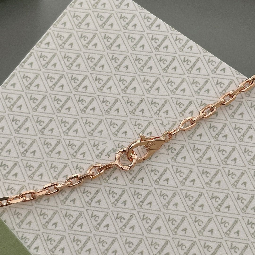 [LuckyStar]LUCKY SPRING 15 MOTIVE ROSÉGOLD HALSKETTE