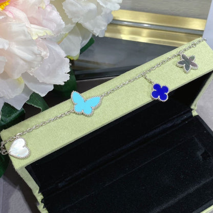 [LuckyStar]LUCKY SPRING SILBERARMBAND 4 MOTIV