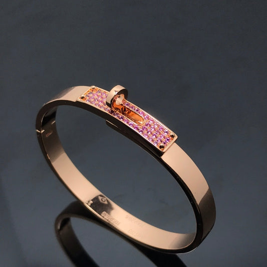 [LuckyStar]KELLY ARMBAND ROSA DIAMANT