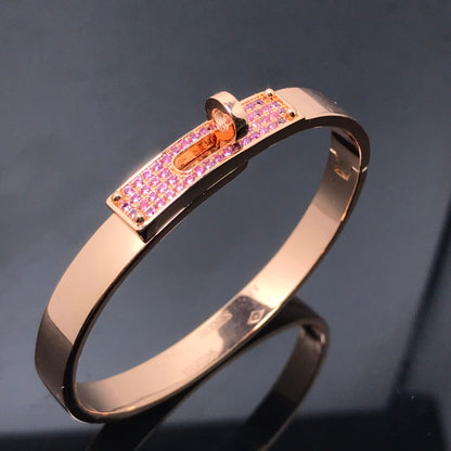 [LuckyStar]KELLY ARMBAND ROSA DIAMANT