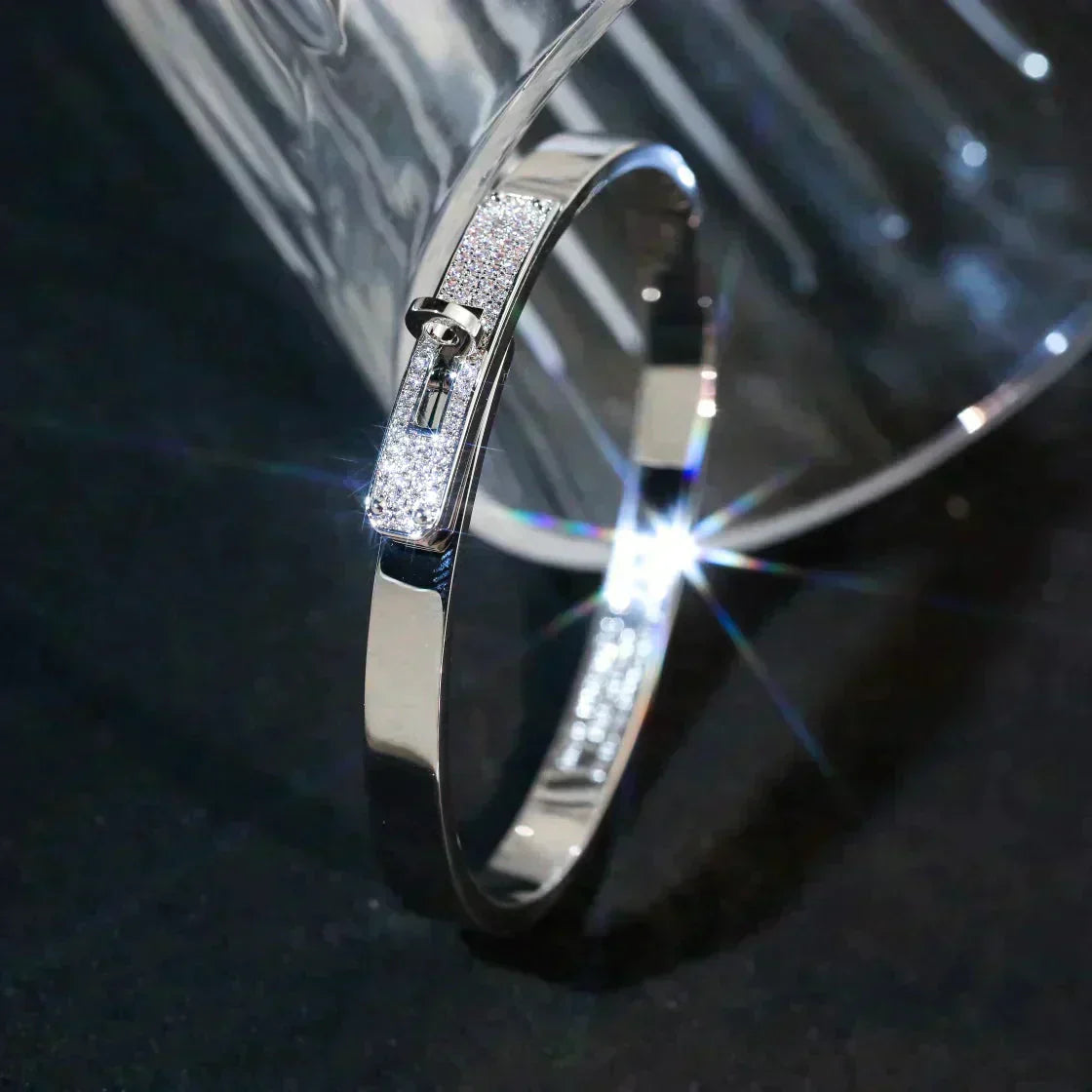[LuckyStar]KELLY SILBER DIAMANTARMBAND