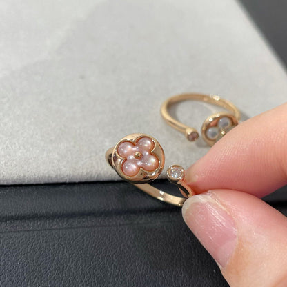 [LuckyStar]SUN 1 DIAMANT ROSA MOP RING