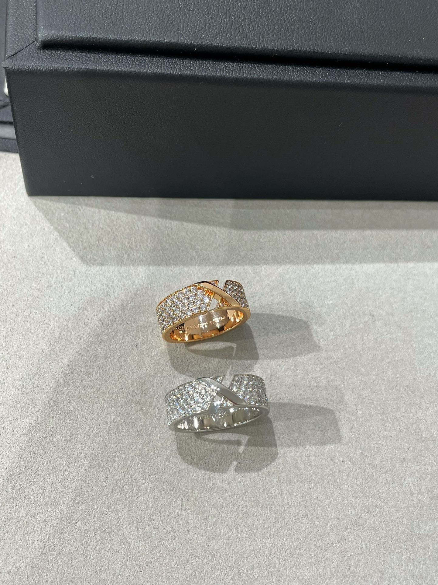 [LuckyStar] LIENS EVIDENCE DIAMANT-RING