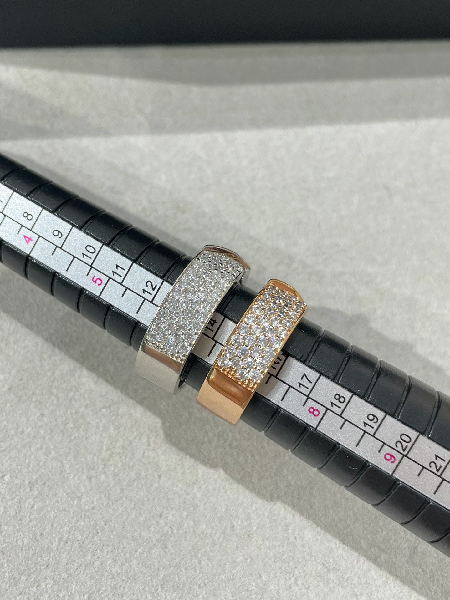 [LuckyStar] LIENS EVIDENCE DIAMANT-RING
