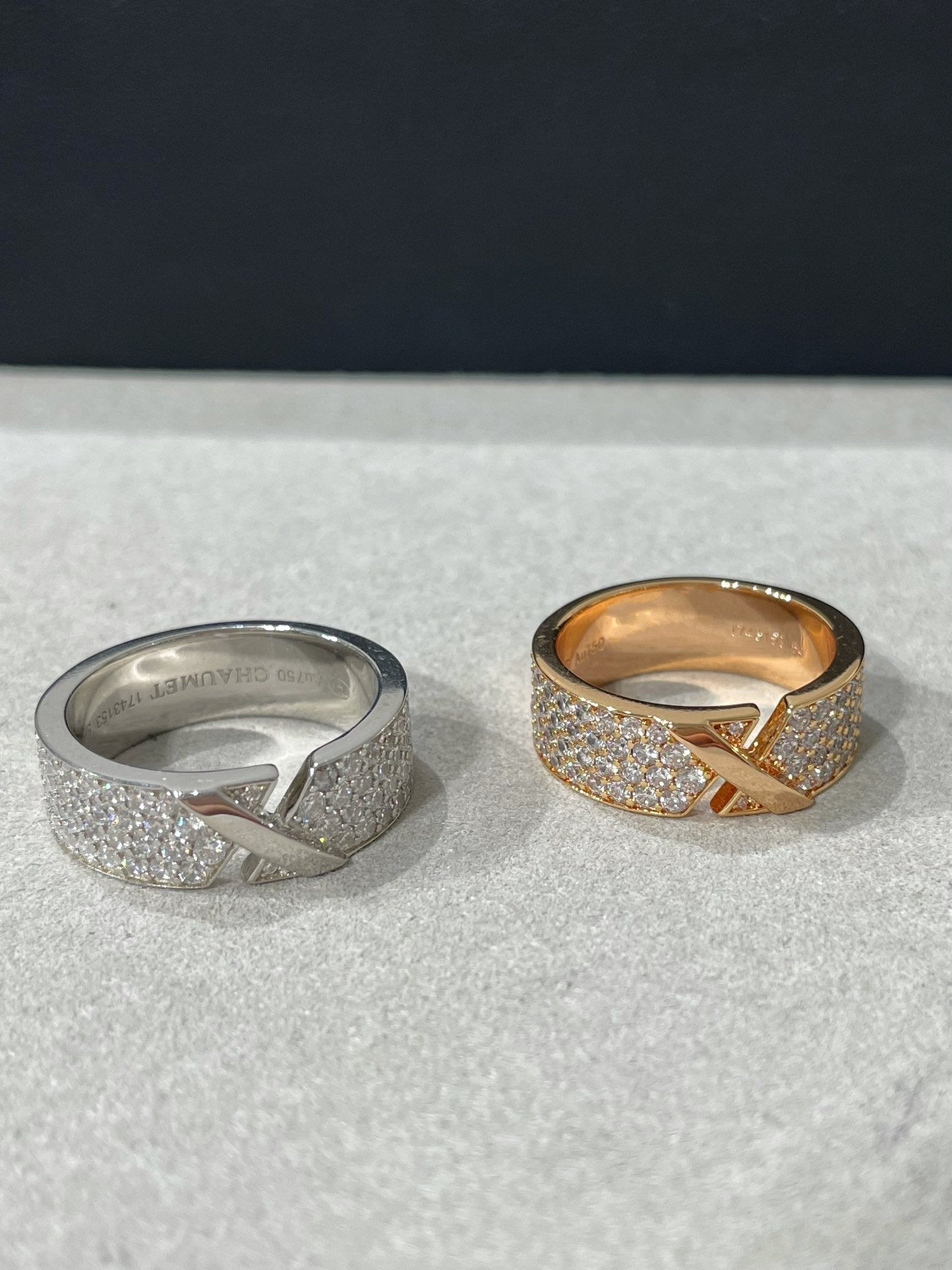 [LuckyStar] LIENS EVIDENCE DIAMANT-RING