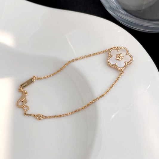 [LuckyStar]LUCKY SPRING ROSÉGOLD-MOP-ARMBAND