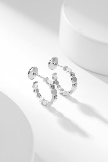 [LuckyStar] BEE LOVE DIAMANT-KREOLEN