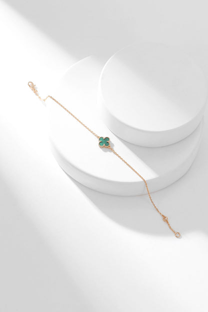 [LuckyStar]KLEE-ARMBAND MALACHIT 1 MOTIV
