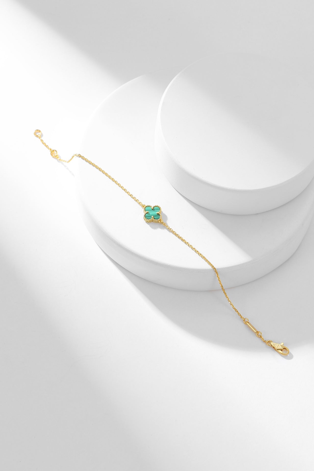 [LuckyStar]KLEE-ARMBAND MALACHIT 1 MOTIV
