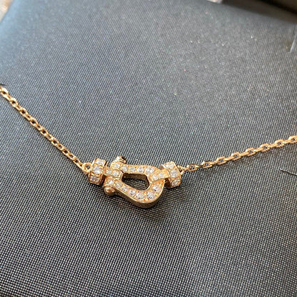 [LuckyStar]FORCE 10 DIAMANT ROSGOLD HALSKETTE MINIMODELL