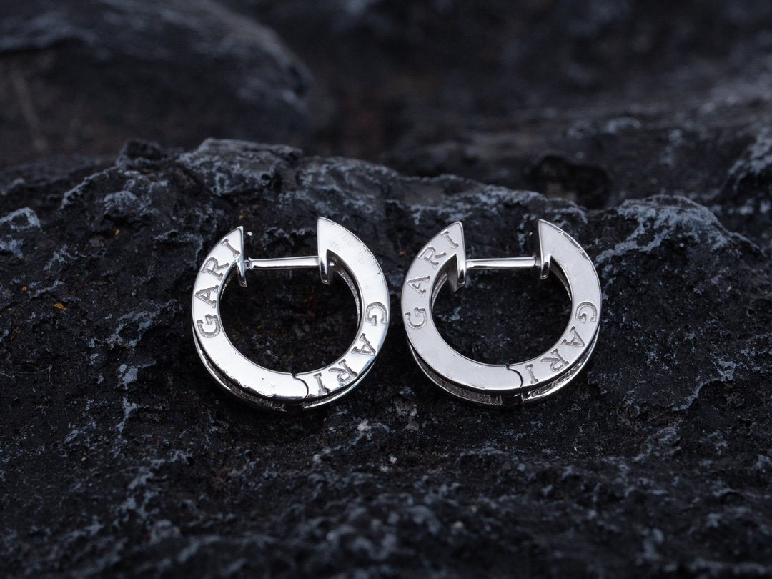 [LuckyStar]ZERO 1 MINI SILBERNE DIAMANT-OHRRINGE
