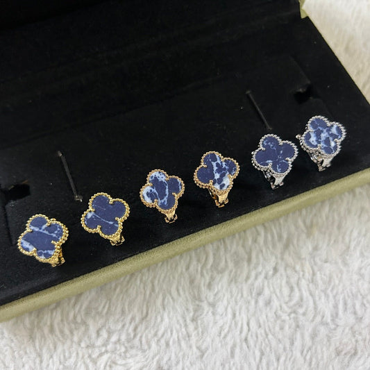 [LuckyStar]CLOVER PIETERSITE MITTLERE OHRSTECKER