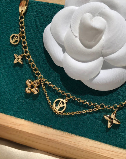 [LuckyStar] BLÜHENDES ROSA GOLD-MOP-ARMBAND