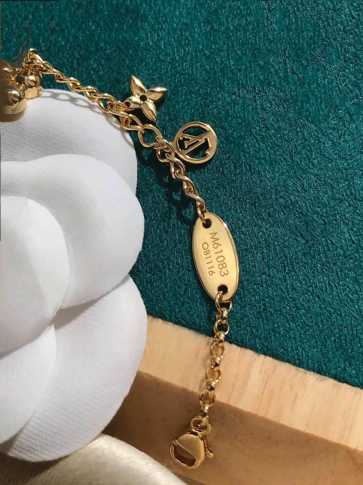 [LuckyStar] BLÜHENDES ROSA GOLD-MOP-ARMBAND