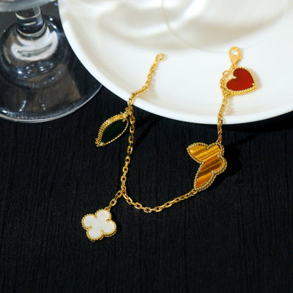 [LuckyStar]GOLDARMBAND „LUCKY SPRING 5“ 