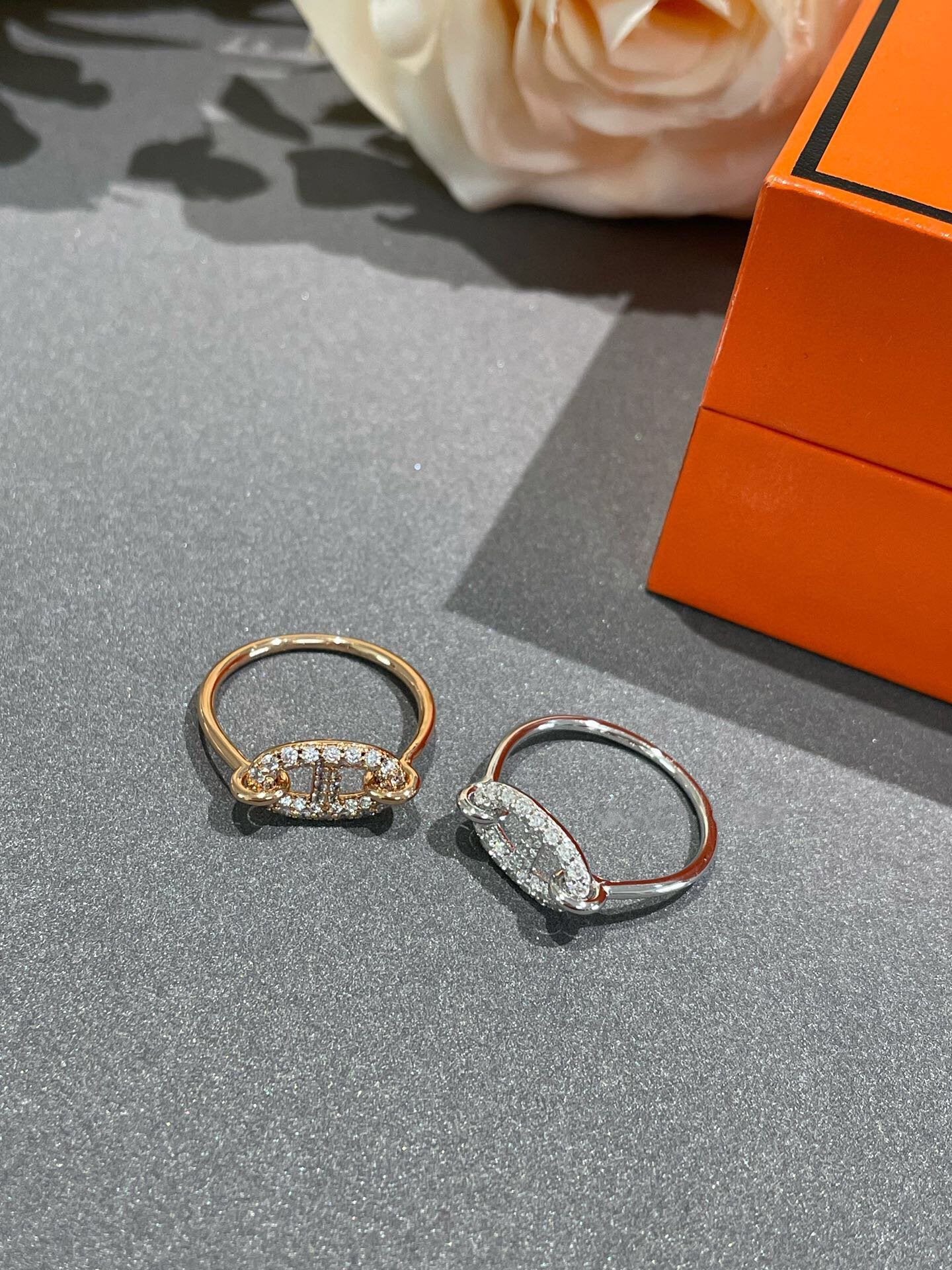 [LuckyStar]Runder kleiner Diamantring