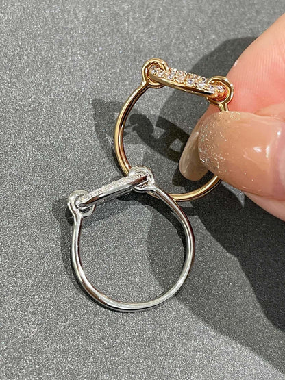 [LuckyStar]Runder kleiner Diamantring